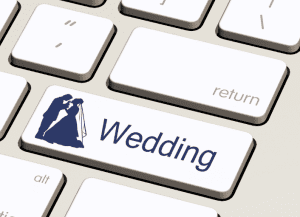 Digital wedding RSVP