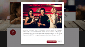 Online wedding RSVP custom welcome