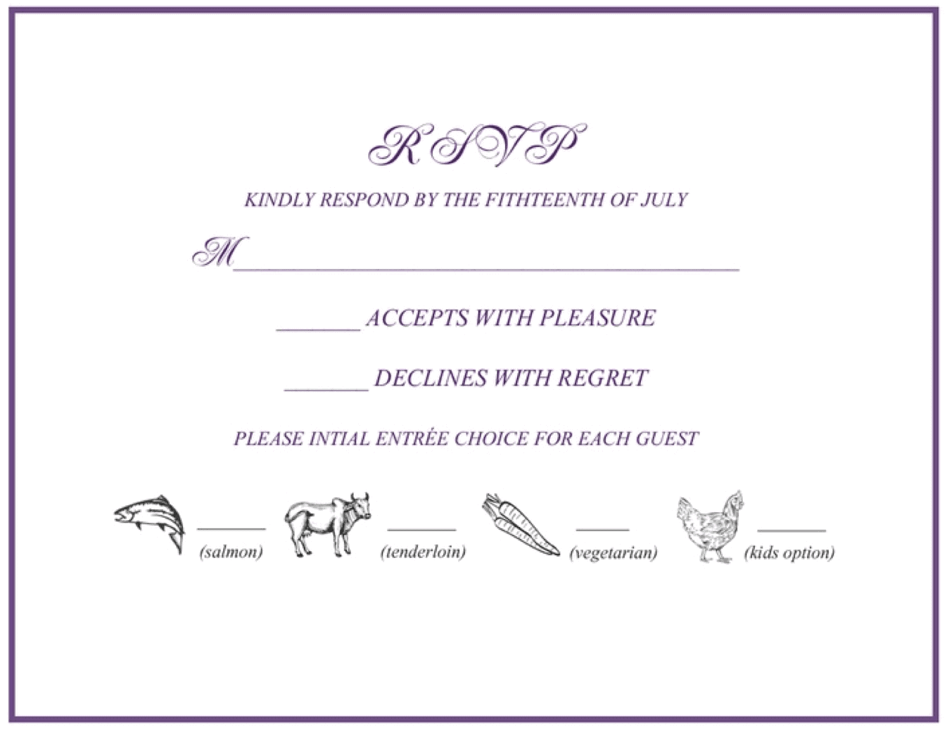 How to create a wedding RSVP form using Google Forms