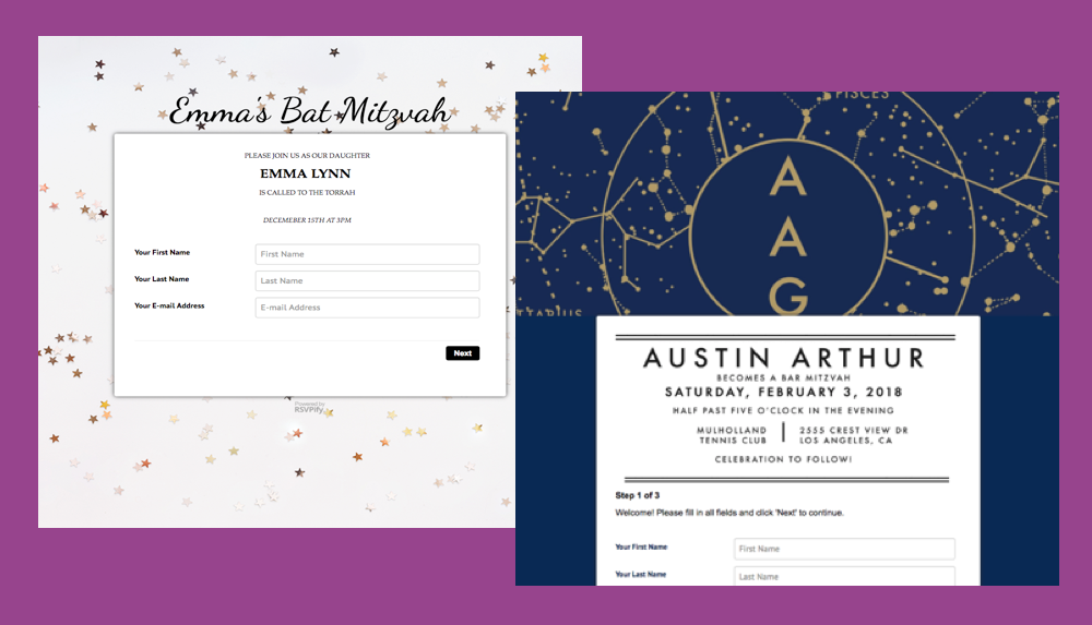 Bar Mitzvah RSVP Wording Samples RSVPify