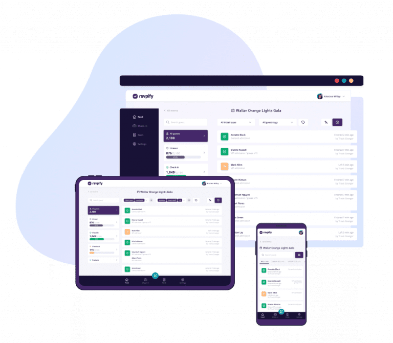 Powerful Event Check-in App - RSVPify