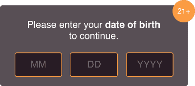 Please enter your date of birth to continue - age verification gate