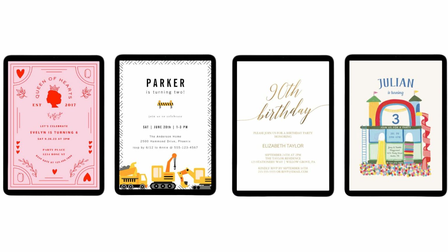 Best Birthday Invitation Templates RSVPify