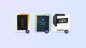 3 examples of graduation invitation templates