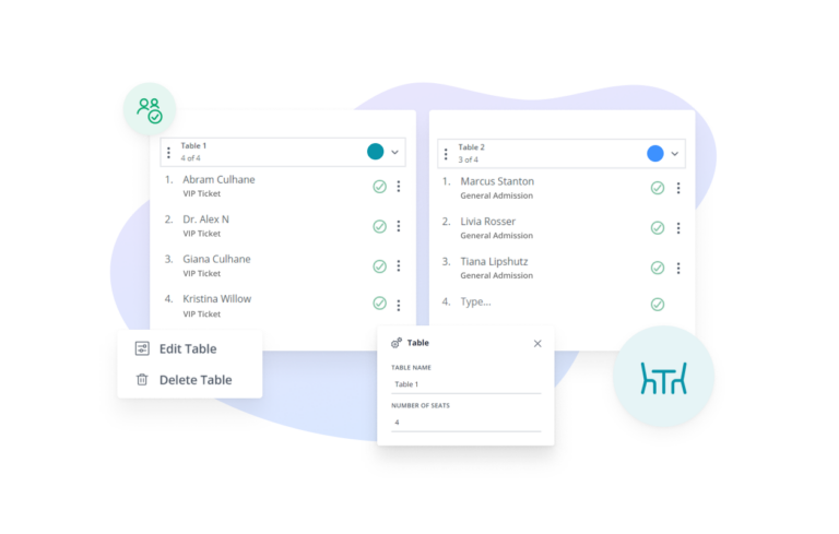 Online Seating Chart Maker - RSVPify