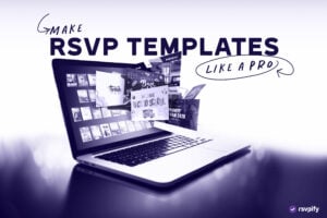 Tips for making an RSVP card template
