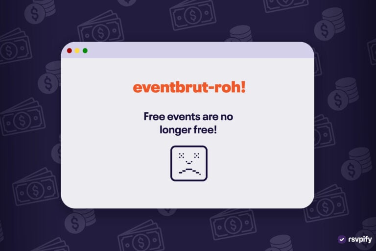 Eventbrite fee changes explained RSVPify