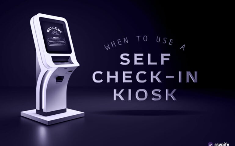 What is a self check-in kiosk? Learn more about this new event tech tool