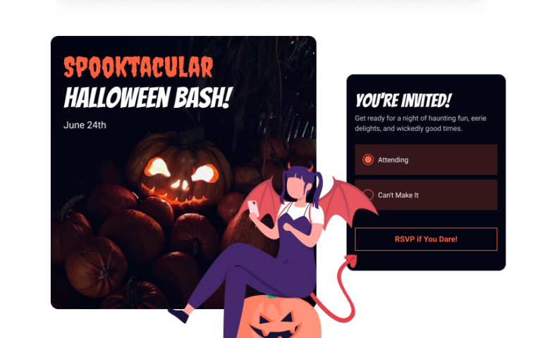Halloween party planning made easy with RSVPify