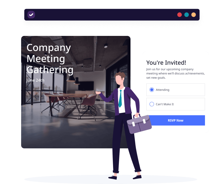 Company Meeting Registration Software