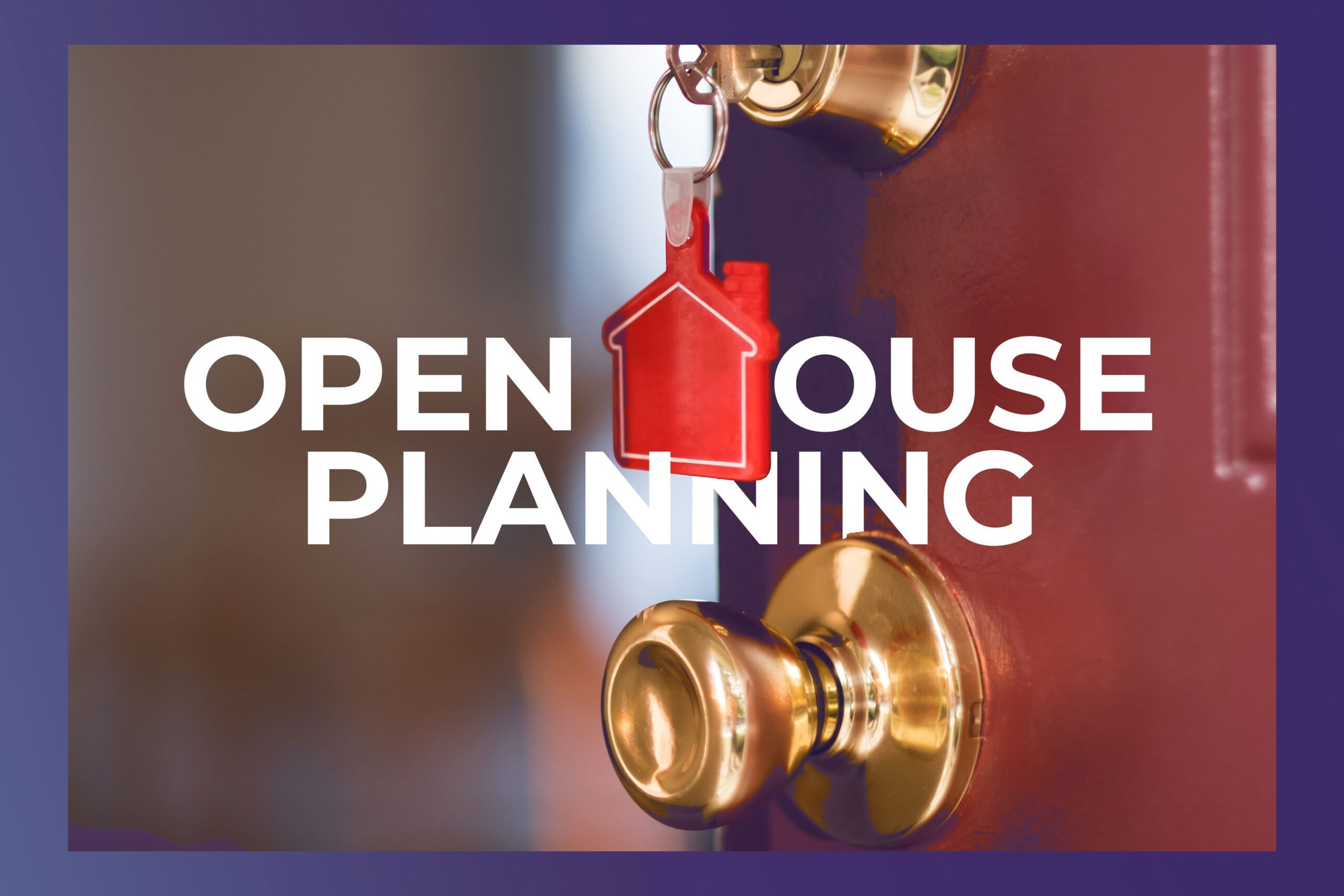 Use this open house planning checklist for your event