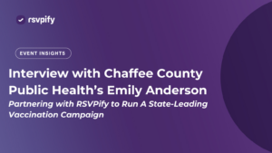 Vaccine scheduling with RSVPify appointment scheduling tools