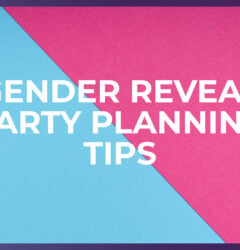 Learn gender reveal party planning tips