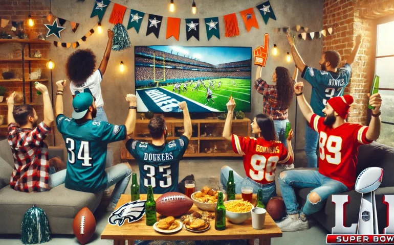 Some clever ideas to host a Super Bowl party and have a blast