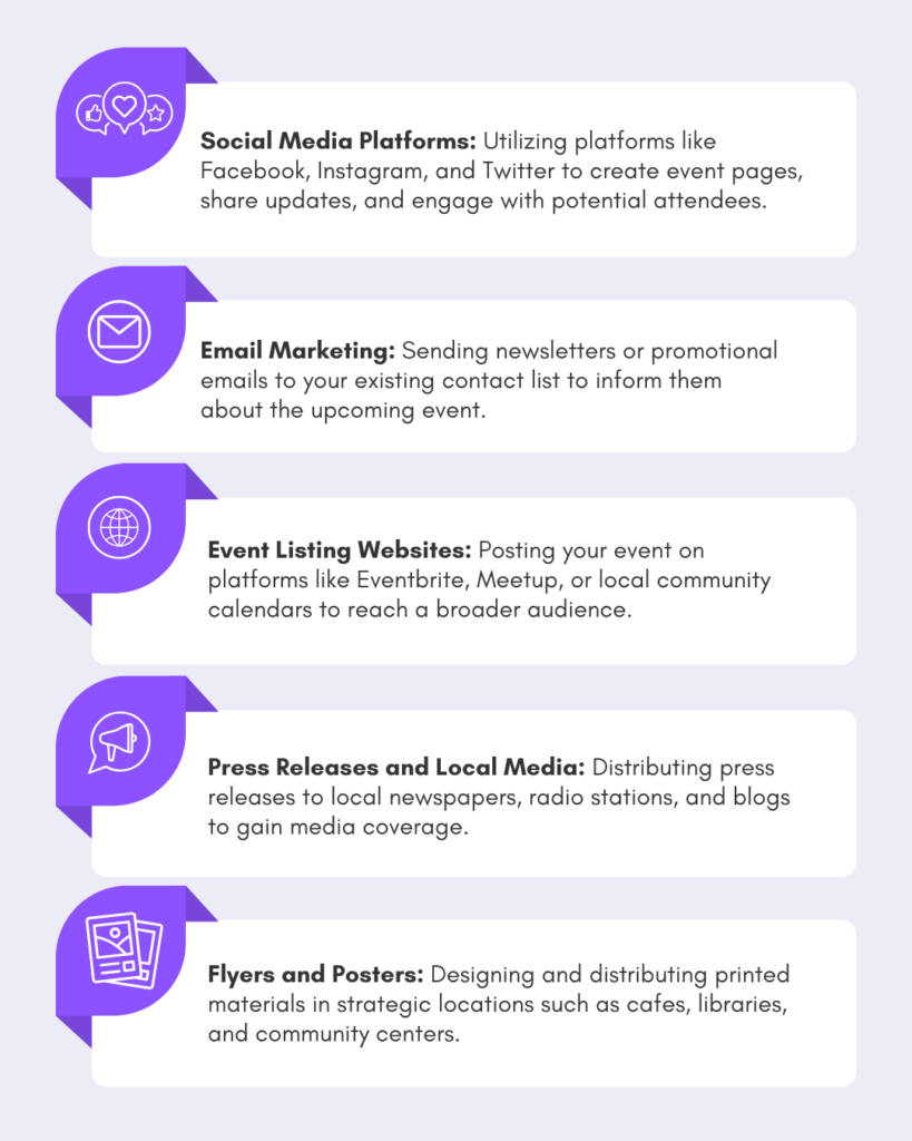 How to promote a ticketed event