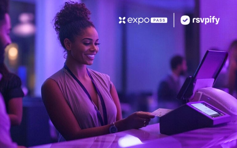 RSVPify ExpoPass badge printing services partners