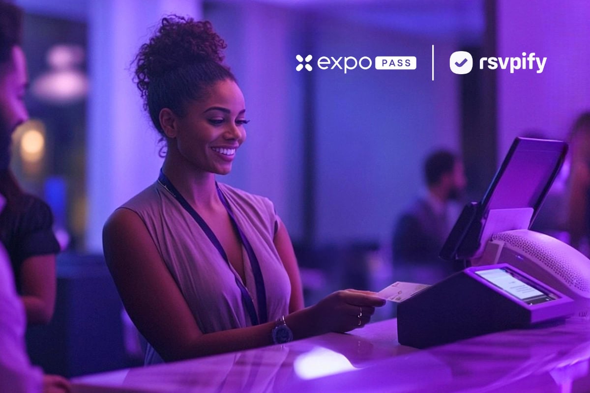 RSVPify ExpoPass badge printing services partners
