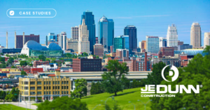 Feature image for case study of JE Dunn using RSVPify for corporate event planning