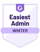G2 Easiest Admin Winter 2025 badge