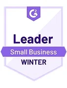 G2 Leader Small Business Winter 2025 badge
