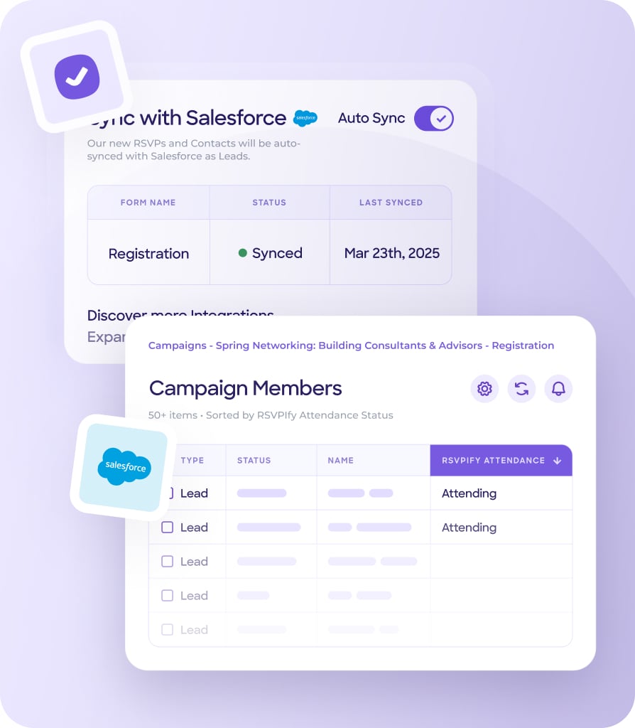 Salesforce integration field mapping
