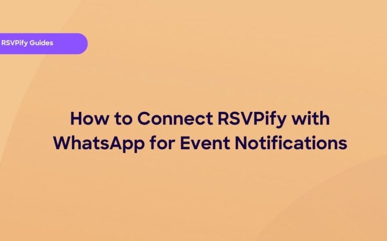 RSVPify Whatsapp event notifications blog hero image