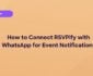 RSVPify Whatsapp event notifications blog hero image