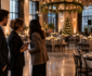 Hero image of a planner touring a space for How to choose a holiday party venue blog